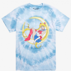 sailor moon tie dye shirt